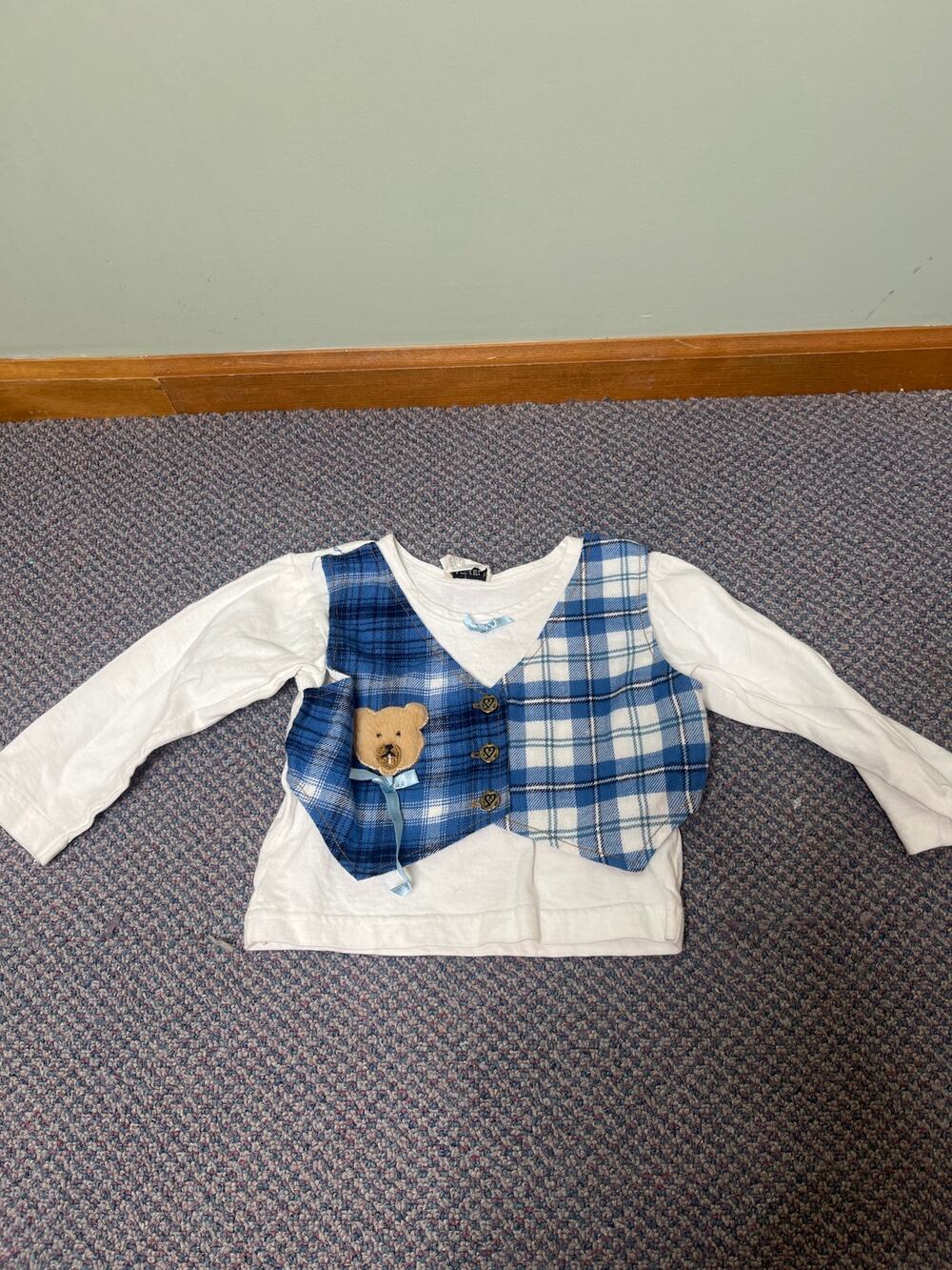 Rachel's Kids Vintage Bear Shirt 3T
